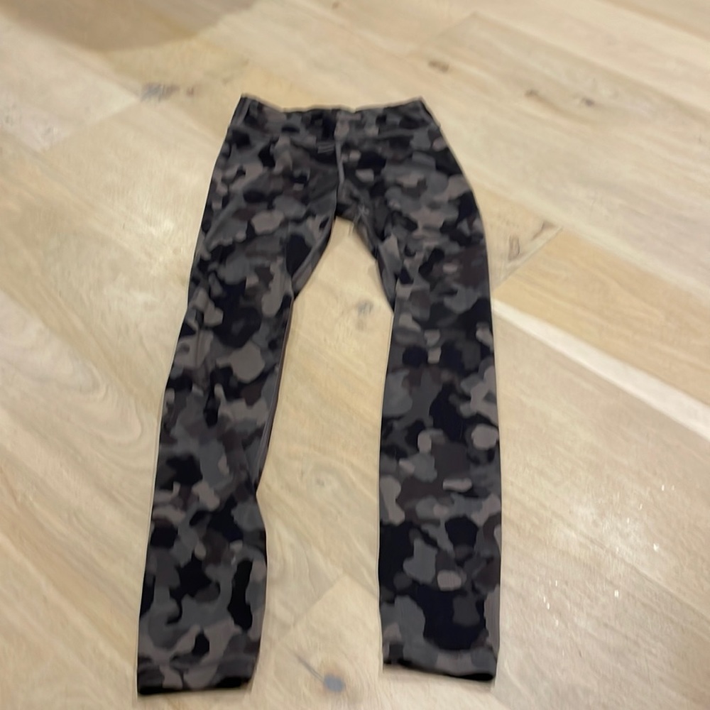 Athleta Girl Black Camo Leggings